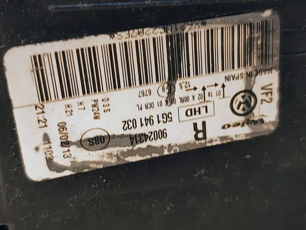 Farol Direito Volkswagen Golf VII 5G1941032 image 6