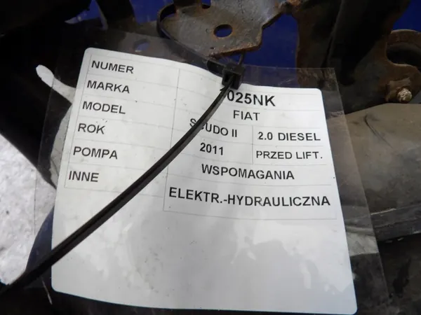 Bomba de direção assistida Fiat Scudo II 2.0D OEM image 4