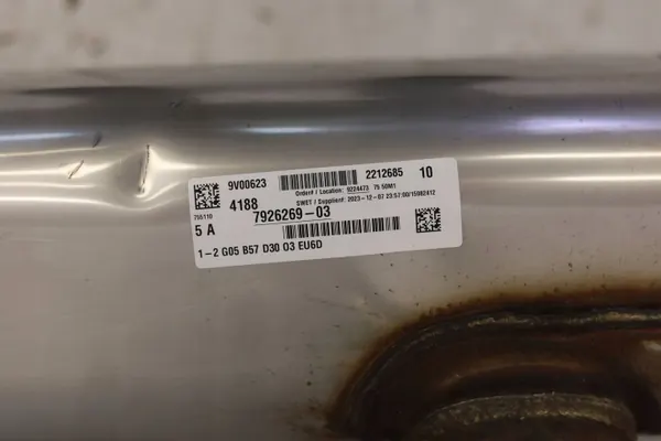 BMW OE Achteruitlaatdemper OEM 7926269 voor X5 G05 image 5