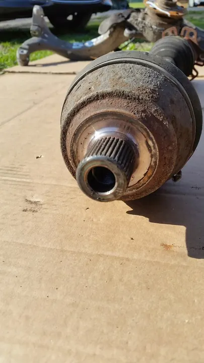 Halvaxel AUDI A8 D3 4E0407272Q image 2