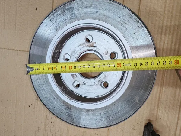 Discos e pastilhas travão traseiro Toyota OEM 270mm image 4