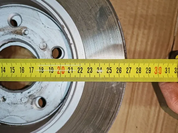 Discos e pastilhas travão traseiro Toyota OEM 270mm image 5