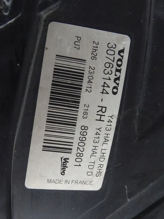 Etusisävalo Oikea Volvo XC60 08-13 image 7