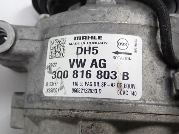 OEM 3Q0816803B A/C Compressor voor Skoda Octavia IV image 5