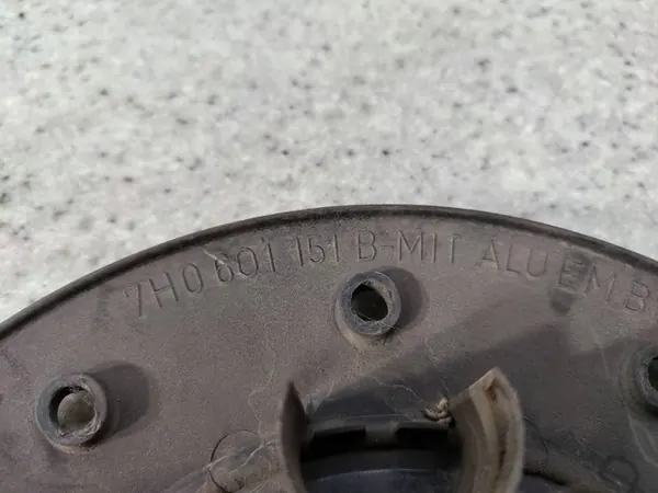 Caps de roue VW Transporter T5 7H0601151C image 8