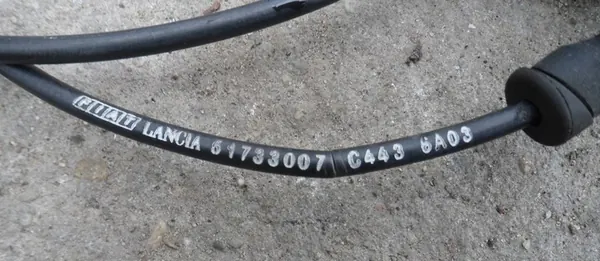 Fiat OE 51733007 câble d'ouverture du capot image 5