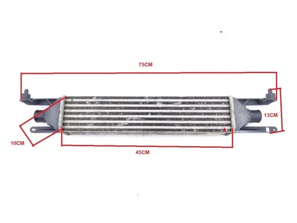 Alfa Romeo Intercooler OEM 8A0050000 Mito 1.3 JTDm:lle image 3