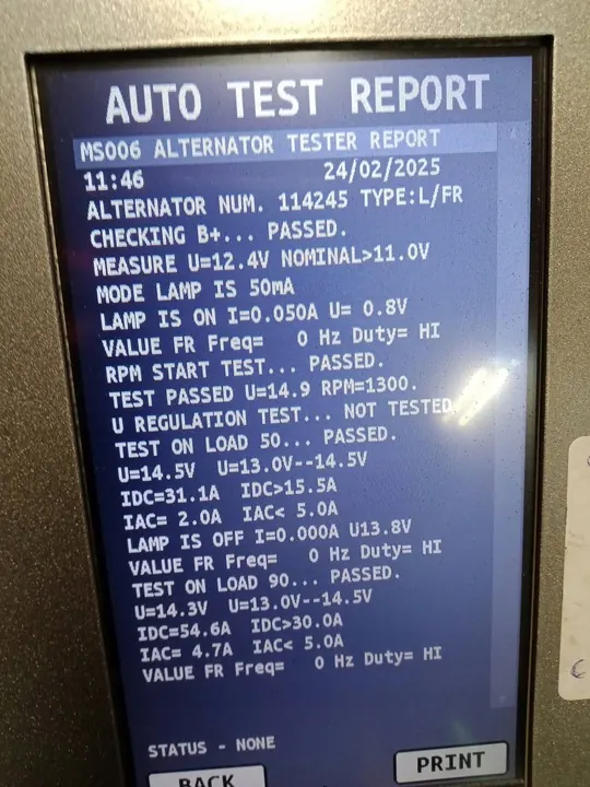 ALTERNATOR SUZUKI SWIFT IV OEM 31400-84E01 image 9