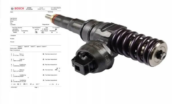 Injecteur Bosch OEM 0414720037 - Pièce d'occasion image 2