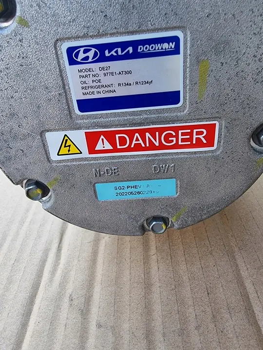 Compresseur de climatisation KIA NIRO II 1.6 Plug-In 977E1AT300 image 2