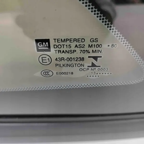Vidro traseiro esquerdo OEM 92194977 para Chevrolet Camaro image 5