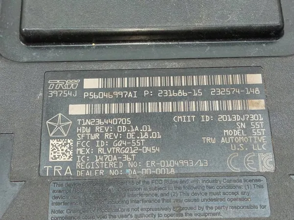 Módulo Jeep P56046997AI para Cherokee V (2014-) image 6