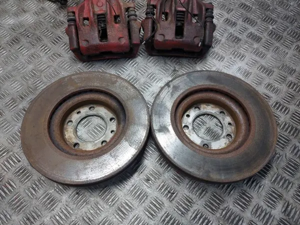 Kit de freno delantero OEM TARCZE HAMULCOWE PRZÓD + KLOCKI + ZACISKI PEUGEOT 607 I image 3