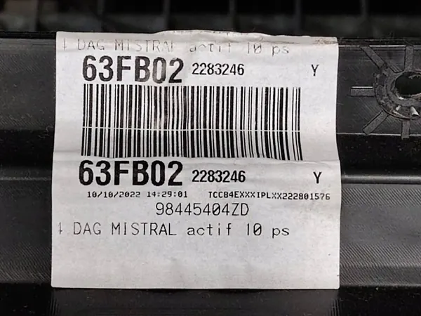 Salpicadero OEM 98445404ZD28 para Citroen C5 Aircross image 4