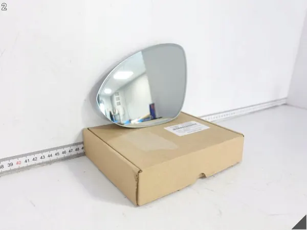 Verre de rétroviseur gauche avant OEM 66359849 Porsche Cayenne image 3