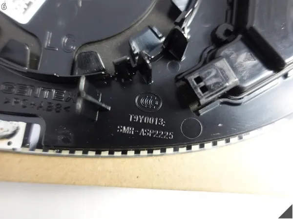 Verre de rétroviseur gauche avant OEM 66359849 Porsche Cayenne image 7