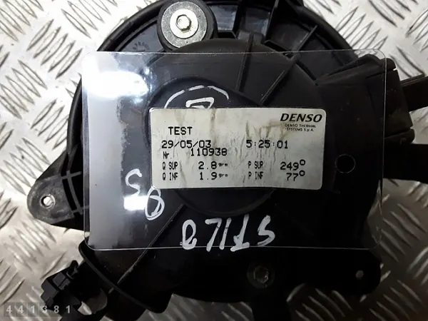 Fiat Stilon lämmityspuhallinmoottorin tuuletin OEM 110938 image 6