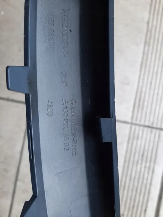 MERCEDES 167 GLE AMG V167 Moldura Delantera Derecha 1678855803 image 5