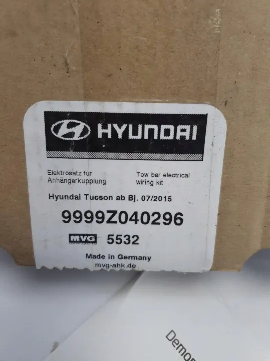 OEM 9999z040296 Dragkrok Kablag Hyundai Tucson TL 15- image 4