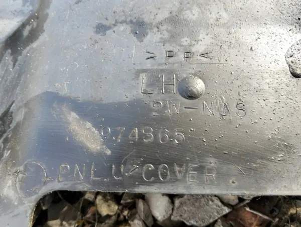 Moottorin alasuojus Mitsubishi Outlander I 03-06 OEM image 10