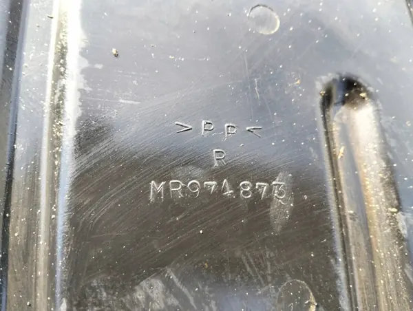 Moottorin alasuojus Mitsubishi Outlander I 03-06 OEM image 9