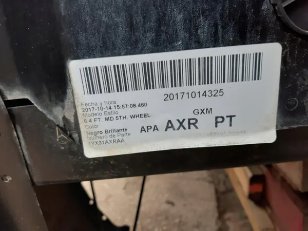 OEM 20171014325 Dodge RAM 09-19 5ª roda 6.4ft image 5