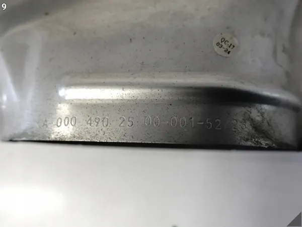 OEM A0004902500 Punta de escape izquierda trasera Mercedes image 10