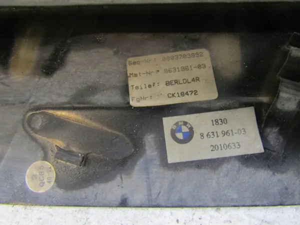 BMW OE Vaimenninpää OEM 863196103 - Käytetty image 6