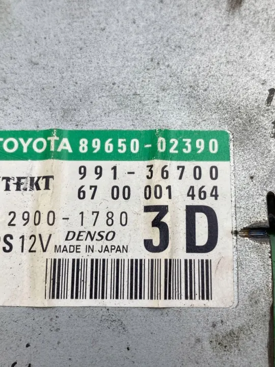 Toyota OE 89650-02390 Gebruikte Controller image 5