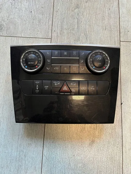 Panneau de climatisation complet Mercedes-Benz ML W164 5HB96491532 image 1