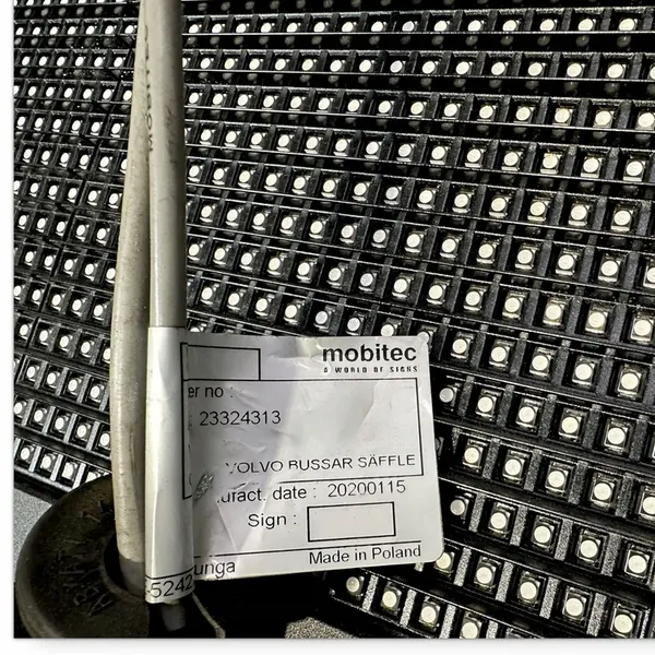 LED191603702 VOLVO Panneau de destination de bus, droit image 7