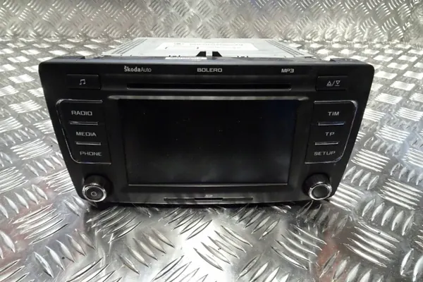 Radio Skoda Yeti Bolero OEM 1Z0035156G - Occasion image 2