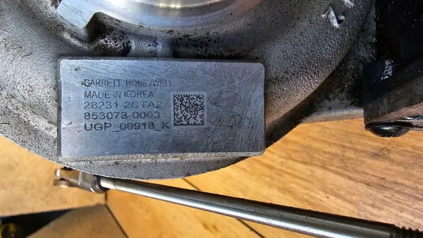 TURBOCOMPRESOR KIA 2.0T 28231-2CTA2 image 4