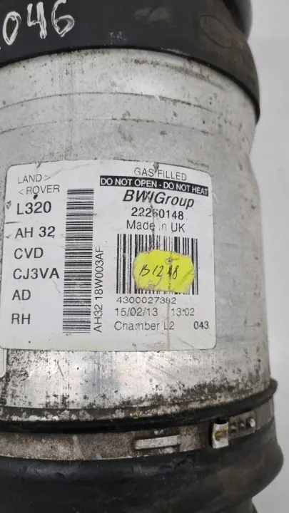 Ilmajousitus OEM 22260148 Land Rover Range Rover Sport 2015 image 8