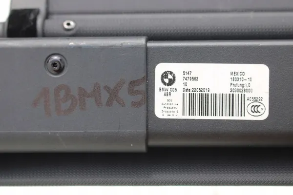 Store de coffre BMW X5 G05 OEM bt-cars-31263 Noir image 8