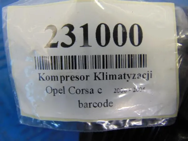 Compressore Aria Condizionata OPEL CORSA C HB 1.7D image 7
