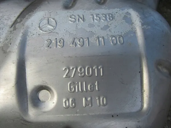 Silencieux d'échappement Mercedes-Benz CLS C219 A2194911100 image 8