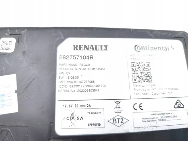 Module Navigation Renault Kadjar OEM 282757104R image 7