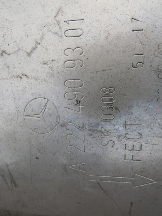 Silencieux central Mercedes-Benz S W222 A2224909301 image 6