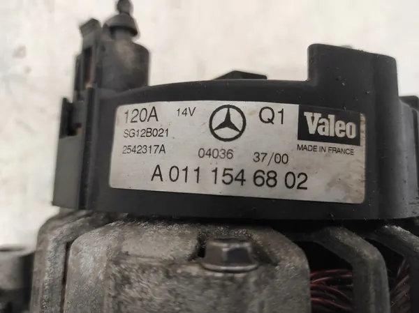 MERCEDES C W203 00- 2.0 B Vaihtovirtageneraattori A0111546802 image 5