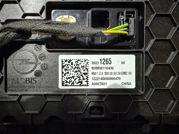 Ecrã de navegação Opel Corsa F OEM 3918545600 image 4