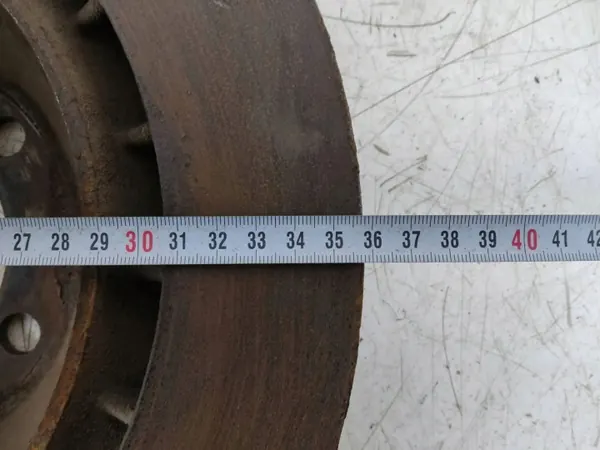 Porsche Taycan Achter Remschijf OEM RZV72576 image 4
