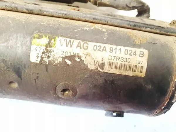 Motor de arranque Volkswagen Bora 1999 1.9L 02a911024b image 3