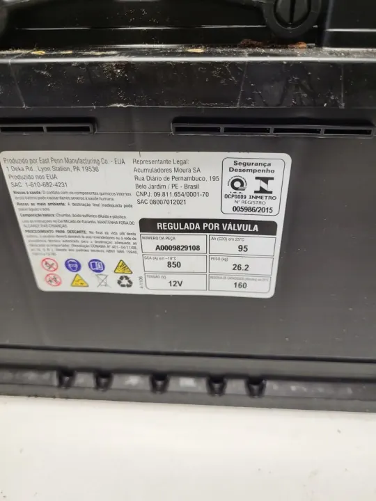Mercedes-Benz Batterie 12V 95Ah 850A A0009829108 image 4