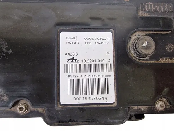 Elektrische Handbremse Ford C-Max MK1 OEM 3M51-2598-AD image 4