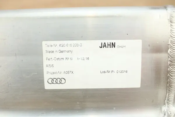 Luftfjädring-trycktank OEM 4G0616203C Audi A7 C7 image 5