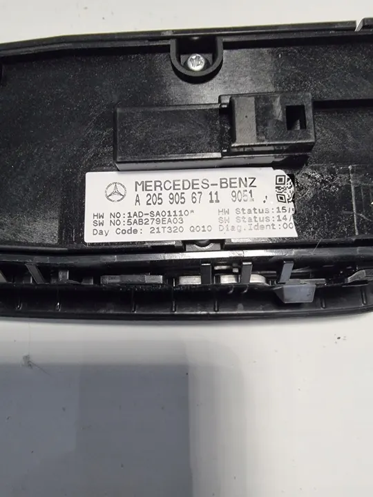 MERCEDES C W205 Raamschakelaars Set A2059056711 image 8