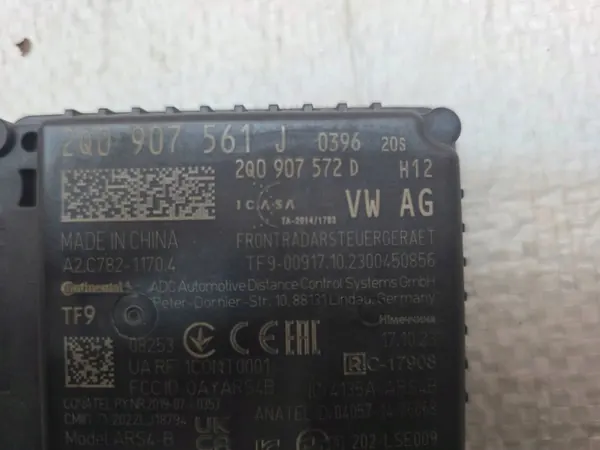 Radarsensor OEM 2Q0907561J für VW, Audi, Skoda image 4