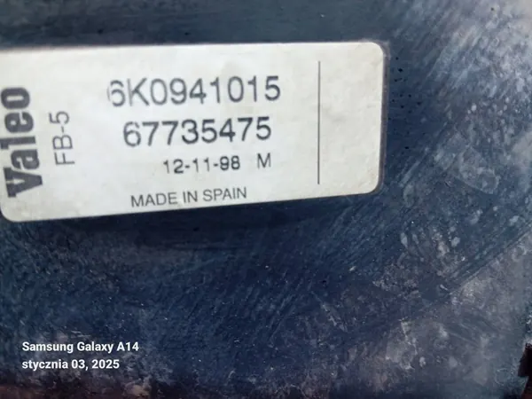 Farol Dianteiro Esquerdo SEAT CORDOBA I image 2