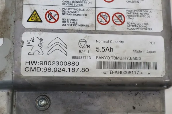 OEM 9802300880 Hybridikorkeajänniteakku Peugeot 508:lle image 8